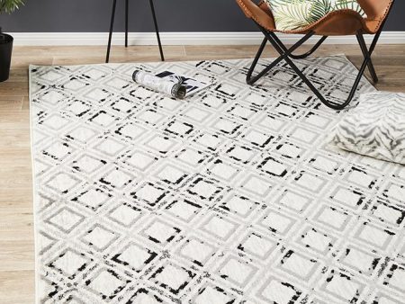 Metro 607 Rug (Black White) by Rug Culture Supply