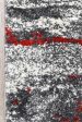 Millard 176 Grey Red Runner Rug by Austex Online now