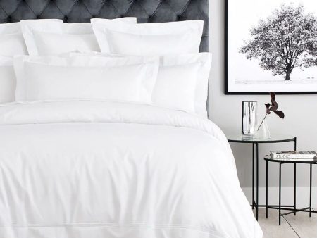 1200TC Palais White Quilt Cover by Sheridan Online Hot Sale