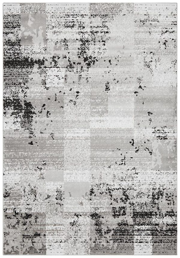 Metro 611 Rug (Charcoal) by Rug Culture on Sale