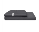 300TC Cotton Percale FITTED COMBO Sheet Set CHARCOAL by Logan and Mason Fashion