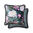 Elsa Jewel Velvet Cushion By Logan & Mason Platinum Discount