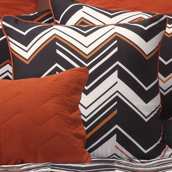 Barlow Black Square filled Cushion By Bianca Discount