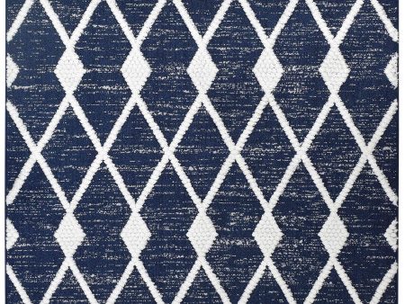 Mia B0370A Navy Rug by Austex For Discount