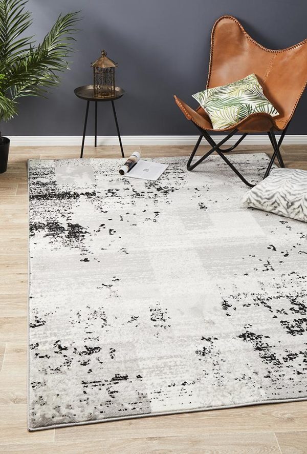 Metro 611 Rug (Charcoal) by Rug Culture on Sale