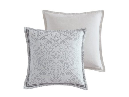 Alexander Silver Square Cushion by Davinci Online Hot Sale