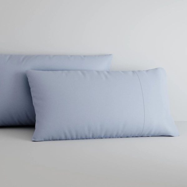 Byren Percale Sheet Set  BLUE MIST by Sheridan For Discount