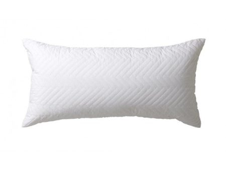 Westcott White Long Cushion by Private Collection Fashion