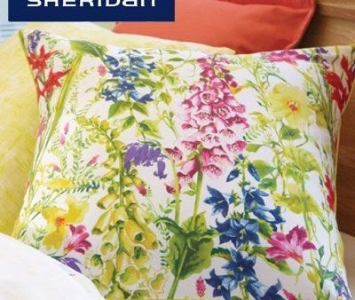 Maia Chartreuse European Pillowcase by Sheridan Online