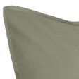 Nara Moss European Pillowcase by Linen House Supply