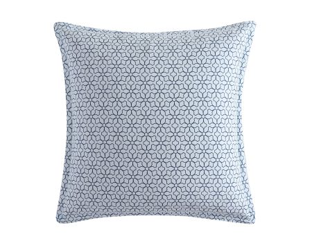 Golden Glow Navy European Pillowcase by Logan and Mason Online