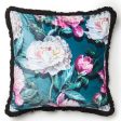 Elsa Jewel Velvet Cushion By Logan & Mason Platinum Discount