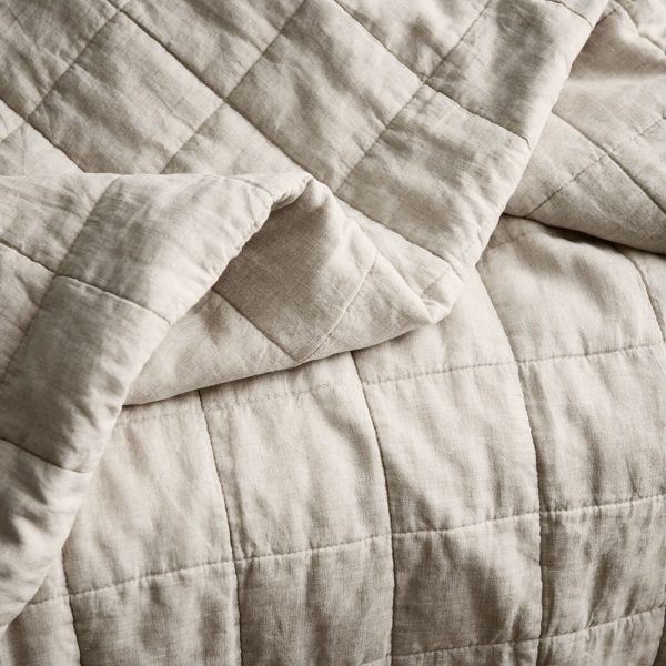 Abbotson Flax Bed Cover by Sheridan Online Sale