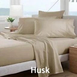 300TC Classic Percale Pillowcase Pair HUSK by Sheridan Online Hot Sale