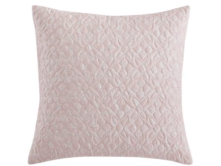 Bodhi Pink European Pillowcase by Logan and Mason Platinum on Sale