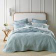 Aspen Sky Blue Bedspread Set By Bianca on Sale