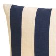 Portobello Navy Square Filled Cushion 50 x 50cm by Zaab Hot on Sale