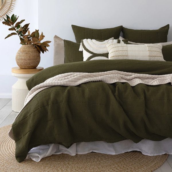 Samira Green European Pillowcase by Bambury For Discount