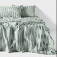 Cheyene Flannelette Stripe Sheet Set by LINEN HOUSE Supply