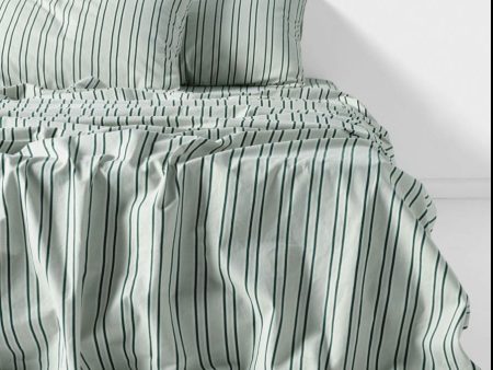 Cheyene Flannelette Stripe Sheet Set by LINEN HOUSE Supply