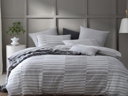 Balmoral Ash Quilt Cover Set by Logan and Mason Platinum Sale