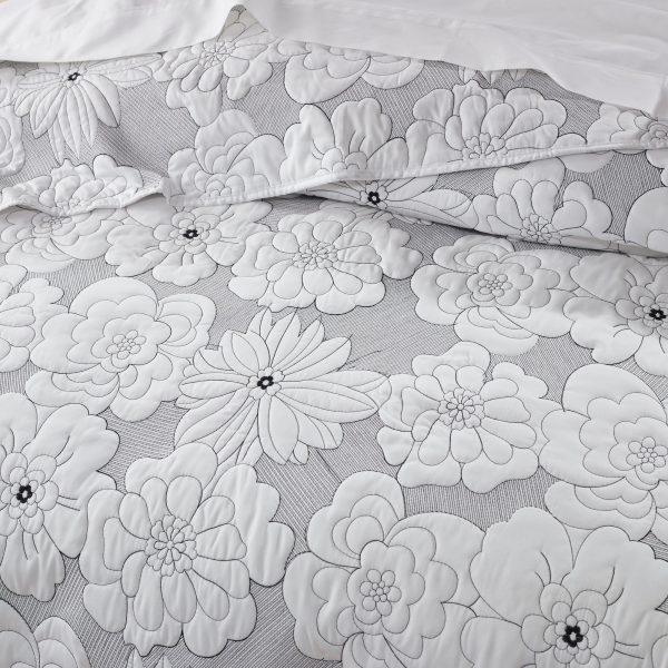 Leona White Bedspread Set By Bianca For Discount