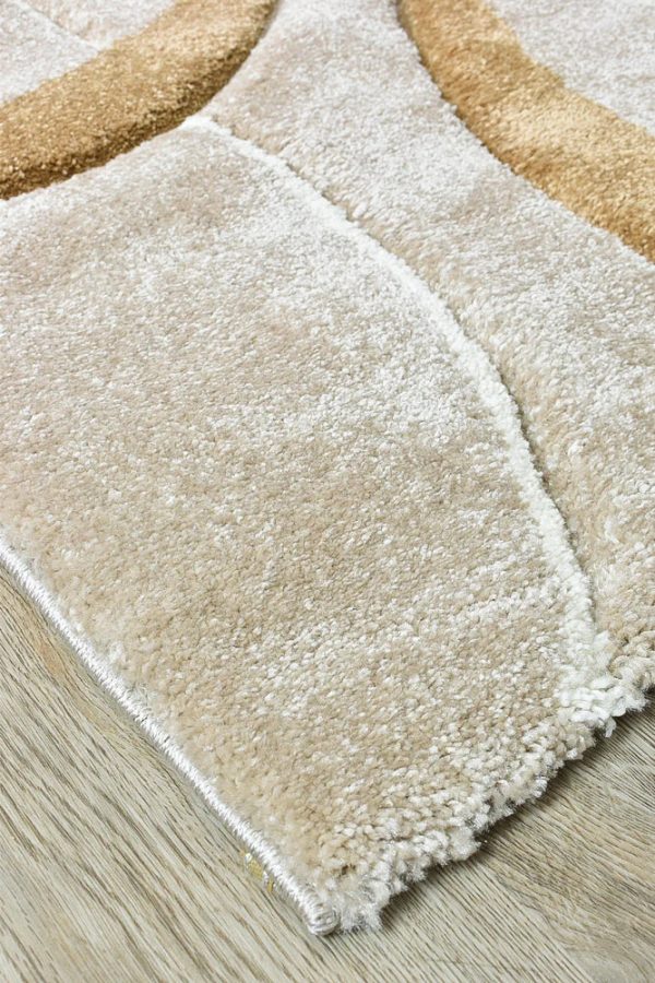 Millard 798 Beige Dark Beige Runner Rug by Austex Online Hot Sale