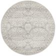 Mirage 358 Round Rug (Silver) by Rug Culture Online