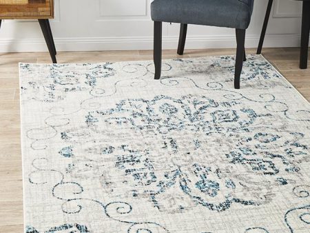 Metro 609 Rug (Blue) by Rug Culture For Discount