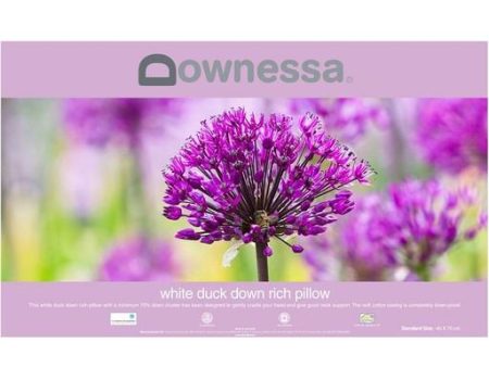 Downessa White Down Rich Pillow Sale