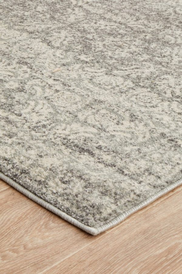 Mirage 358 Runner Rug (Silver) by Rug Culture Cheap