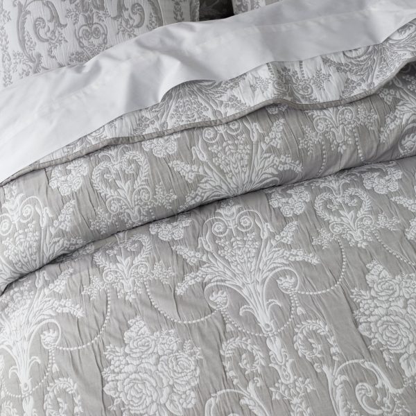 Olivia Grey Coverlet Set By Bianca Sale