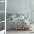 Lisha Sage Quilt Cover Set by Logan and Mason Hot on Sale