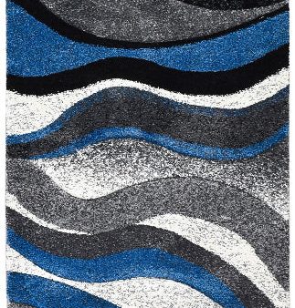 Millard 300 Light Grey Blue Runner Rug by Austex Online Hot Sale