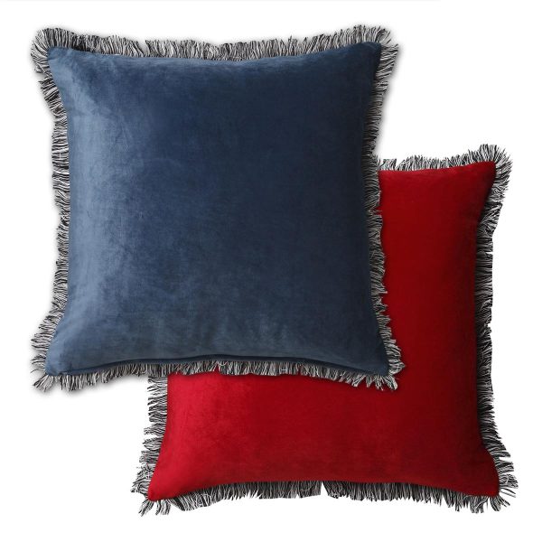 Bowie Steel Square Filled Cushion by Logan and Mason Hot on Sale