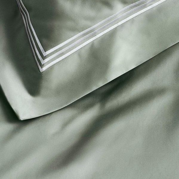 1200TC Palais DEW European Pillowcase by Sheridan For Sale