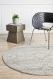 Mirage 358 Round Rug (Silver) by Rug Culture Online