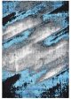 Nova 98A Grey Turquoise Runner Rug by Austex on Sale