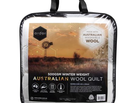 Ardor Home Washable Wool Quilt 500GSM on Sale