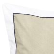 Essex Olive European Pillowcase By Logan and Mason Online Sale