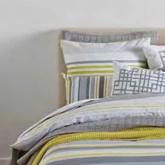 Tomas Chartreuse European Pillowcase by Sheridan on Sale