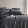 Kayo Charcoal Coverlet Set by Logan and Mason Platinum Sale