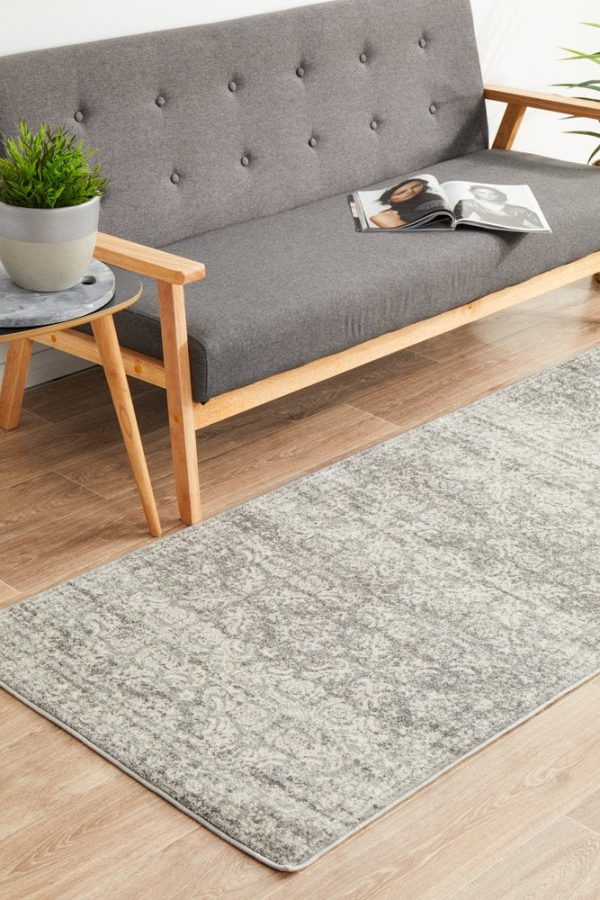 Mirage 358 Runner Rug (Silver) by Rug Culture Cheap