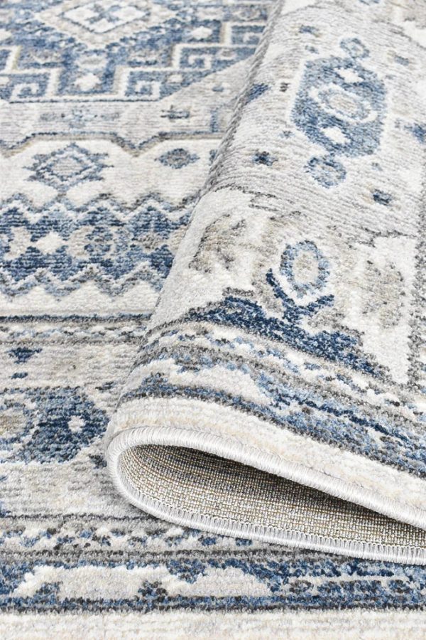 Marakesh Blue Grey Rug 0321B by Austex Sale