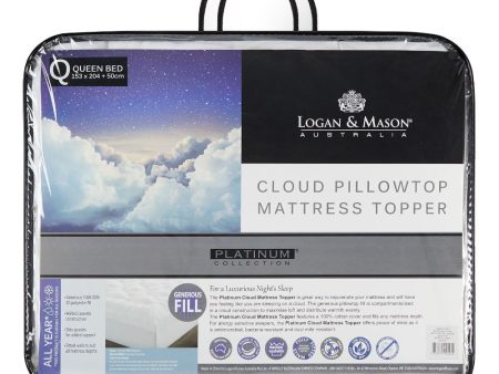 Cloud White Mattress Topper by Logan and Mason Supply