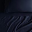 1000TC Hotel Weight Luxury Cotton Sateen Sheet Set MIDNIGHT by Sheridan Online now