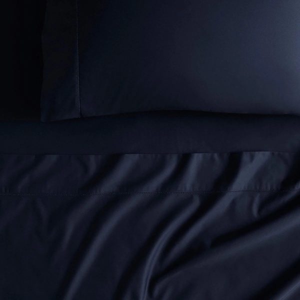 1000TC Hotel Weight Luxury Cotton Sateen Sheet Set MIDNIGHT by Sheridan Online now