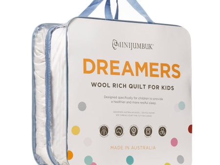 MiniJumbuk Dreamers Wool Rich Quilt for Kids Online