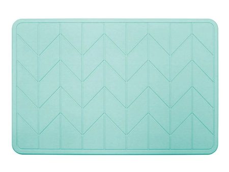 Algodon DRI Stone Bath  Kitchen Mat MARINE BLUE Discount