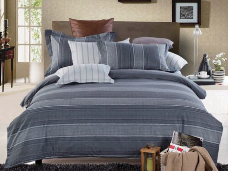 Mikkel Silver Quilt Cover Set by Ardor Fashion